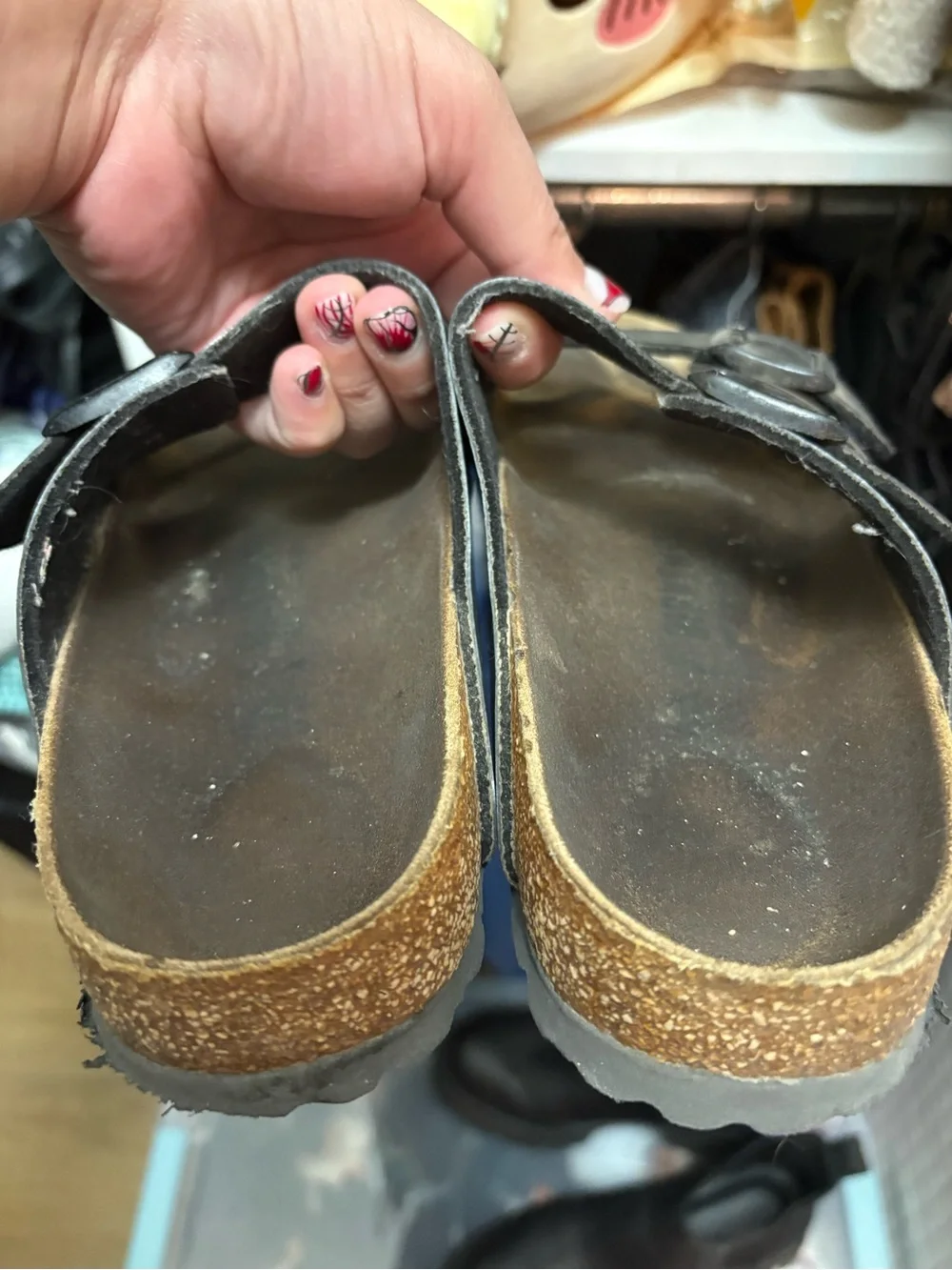 Black Birkenstocks